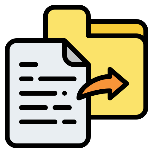 logo deplacement fichier